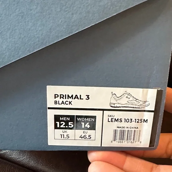 LEMS primal 3 Black US 12.5 - Picture 2 of 9